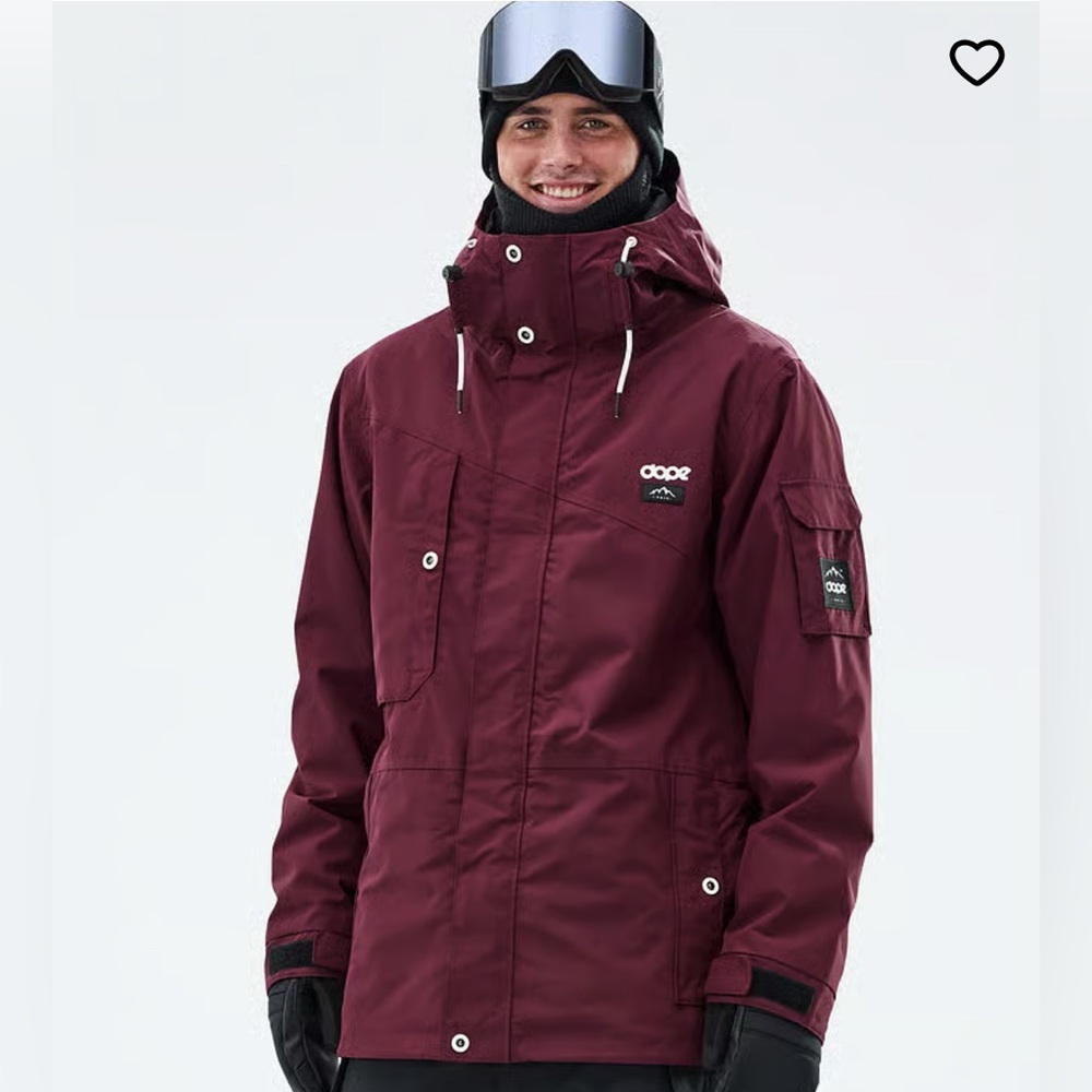 DOPE Adept
Snowboard Jacket Men Burgundy